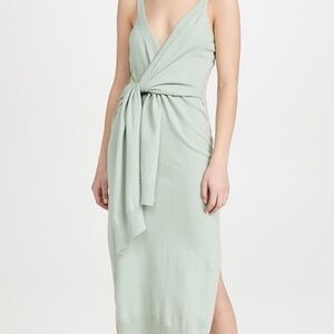 Jonathan Simkhai Green Wrap Dress